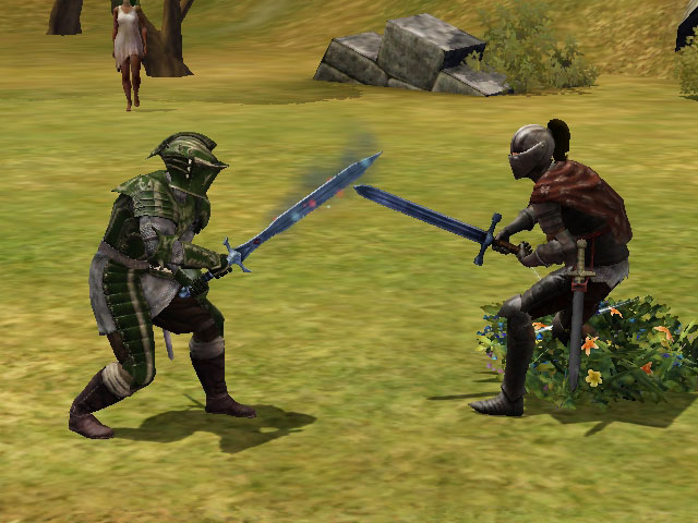 Sims Medieval: Выполняя квесты, можно разжиться необычными доспехами и оружием.