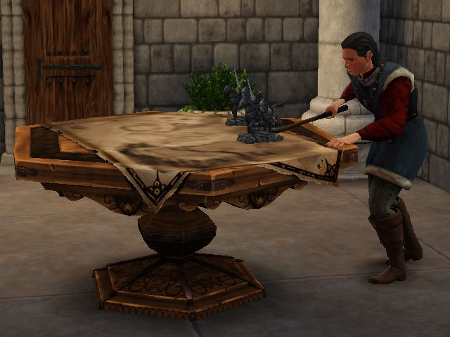 Sims Medieval: Тактическая карта – важный «рабочий инструмент» монарха.