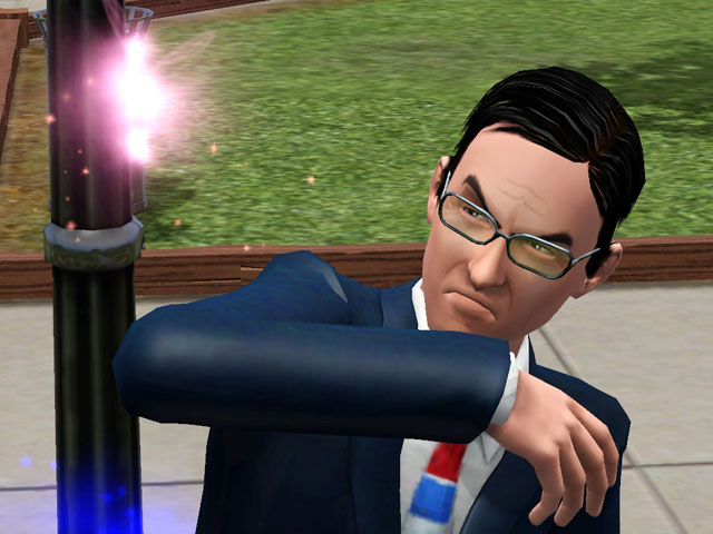 Sims 3: Феи вызывают раздражение у персонажей, не верящих в чудеса.