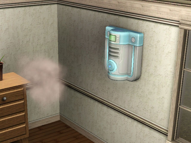 Sims 3: Рядом с освежителем воздуха «Экстра» можно медитировать.