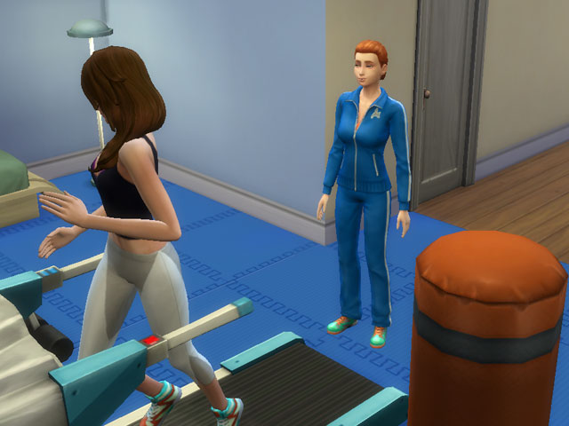 Sims 4: Культуристы должны ежедневно руководить чужими тренировками.