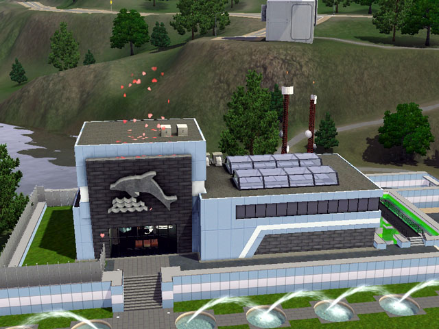Sims 3: Секс в научном институте Бриджпорта.