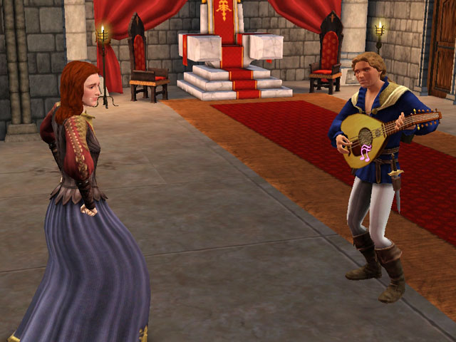 Sims Medieval: Кого же монарх сделает своим фаворитом?