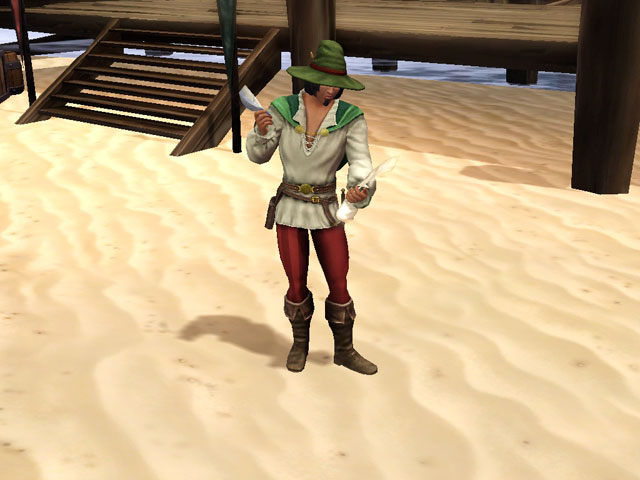 Sims Medieval: С волшебной лягушкой нужно общаться в забавной зеленой шляпе.