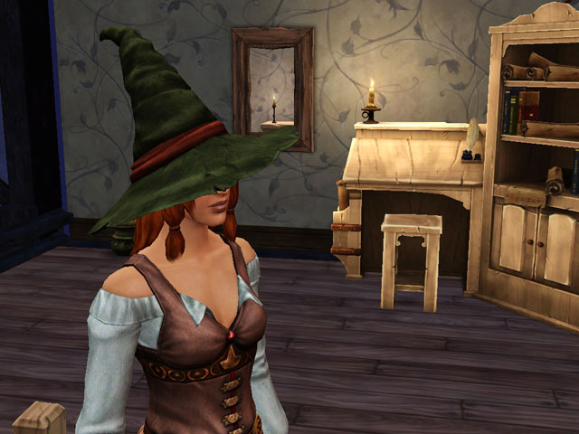 Sims Medieval: Стильный аксессуар останется в багаже персонажа после квеста.