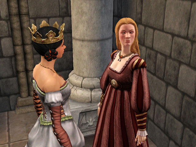 Sims Medieval: С желанием о любви джинн явно что-то напутал.