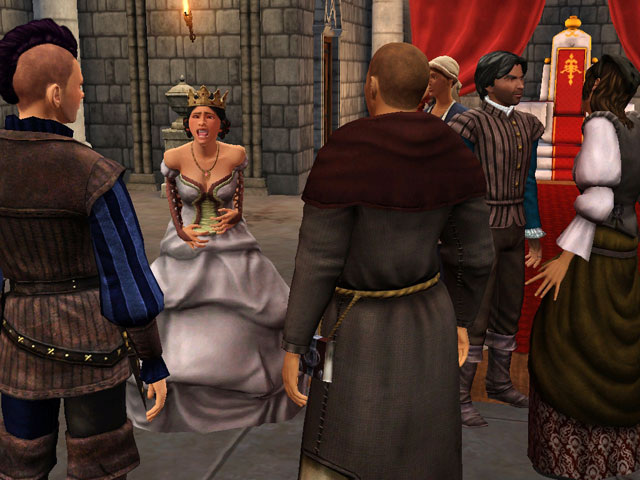 Sims Medieval: Наконец-то роды!