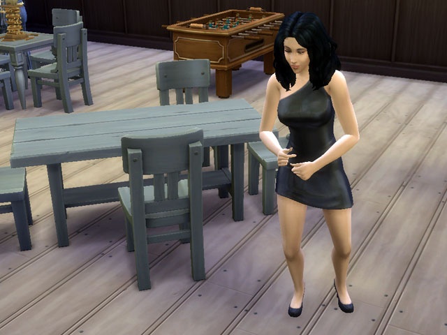 Sims 4: Женская униформа капитана шпионов.