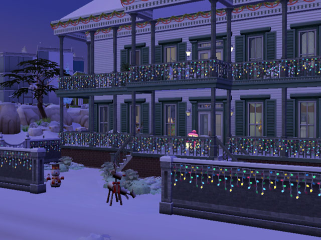 Sims 4: Ящик с украшениями «Весь год на чердаке» позволяет автоматически украсить весь дом.
