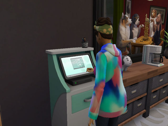 Sims 4: Посетители регистрируются с помощью автоматизированного стенда, а владелец клиники в конце рабочего дня может запретить прием новых пациентов. 