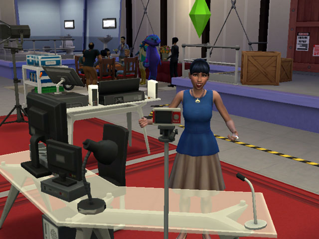 Sims 4: С видео-системой можно создавать, редактировать и публиковать видеоролики.