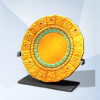 Sims 4: Золотая омисканская тарелка-календарь с бирюзой