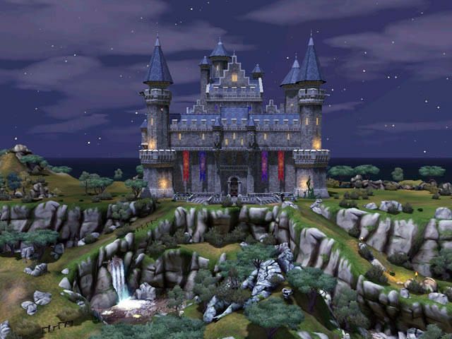 Sims Medieval: Чуть позже замок станет в три раза больше.