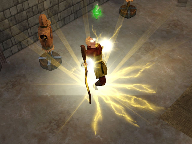 Sims Medieval: Для магов предусмотрена куча «спецэффектов».