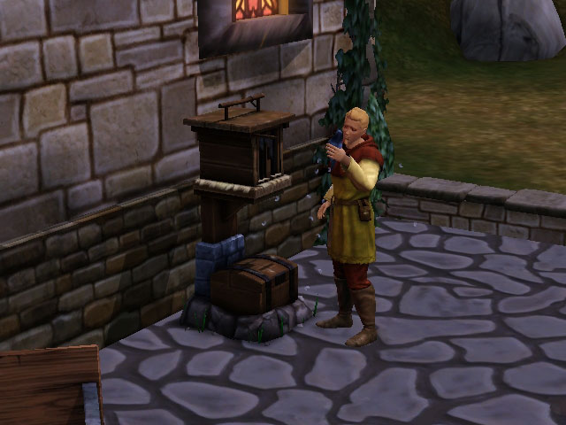 Sims Medieval: Вместо телефонов и компьютеров теперь голубиная почта.