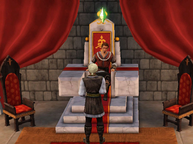 Sims Medieval: Не забывайте, что нужды просителей монарх оплачивает из своего собственного кармана.