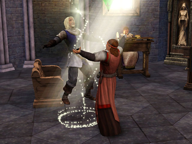 Sims Medieval: Благословение Смотрящего заслуживают лишь избранные.