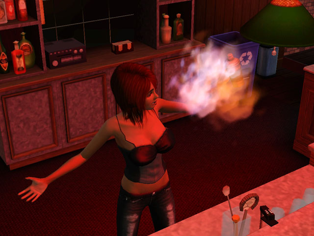 Sims 3: Опытный бармен может устроить настоящее шоу за барной стойкой.