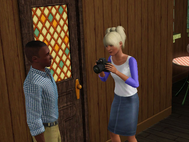 Sims 3: Назойливые папарацци не оставляют знаменитостей в покое даже в отпуске.
