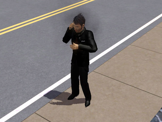 Sims 3: Под солнцем вампиры быстро начинают дымиться.