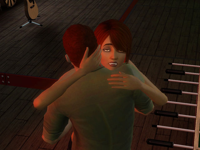 Sims 3: Вампиры тоже хотят дружить, любить и иметь детей.