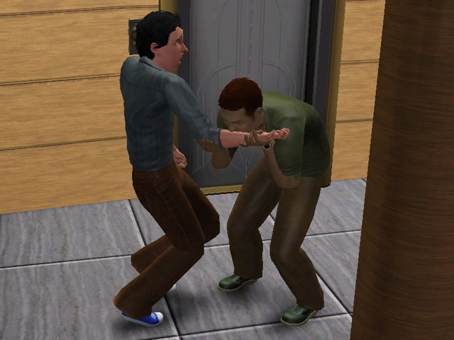 Sims 3: «Питание» вампира.