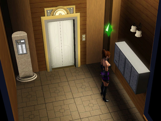 Sims 3: Счеты и газеты приходят в почтовый ящик.