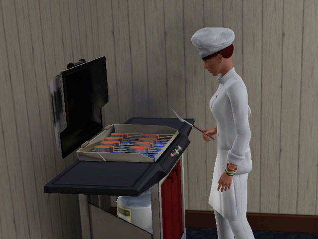 Sims 3: Униформа шеф-повара.