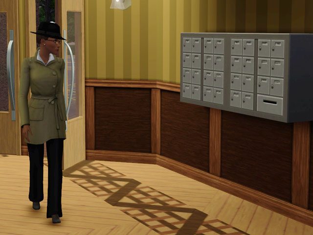 Sims 3: Униформа внештатного корреспондента.