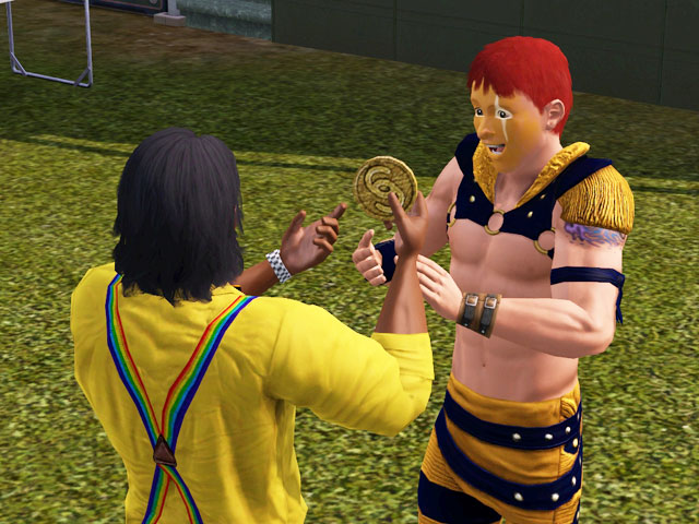 Sims 3: Кто бы мог подумать, что симолеон – такая большая штука.