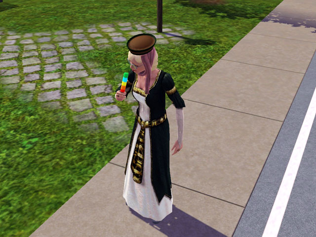 Sims 3: В путешествии изобретатель может разжиться красивым средневековым нарядом.