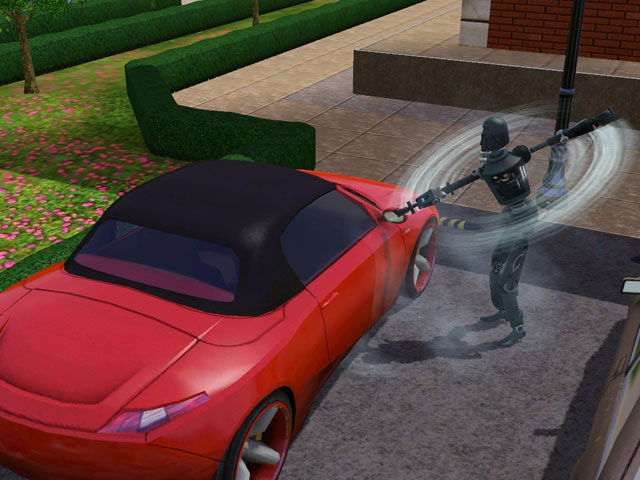 Sims 3: Хозяину этой машины можно только посочувствовать.