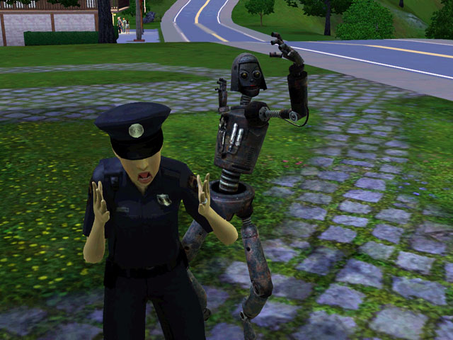 Sims 3: Боевое безумие выглядит устрашающе.