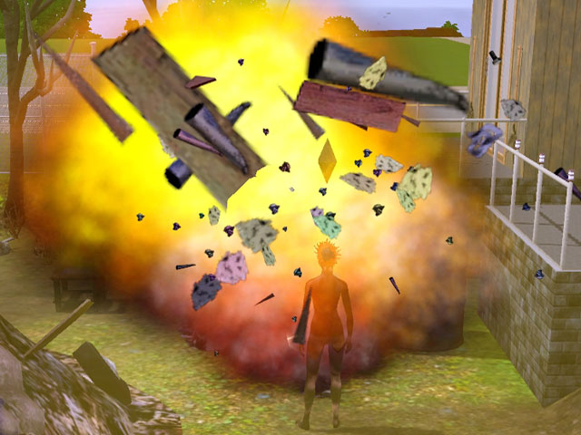 Sims 3: Изобретатели могут взрывать кучи мусора на свалках.