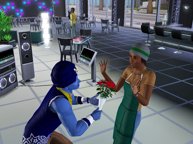 Sims 3: В любви джиннам приходится прикладывать не меньше усилий, чем обычным симам.