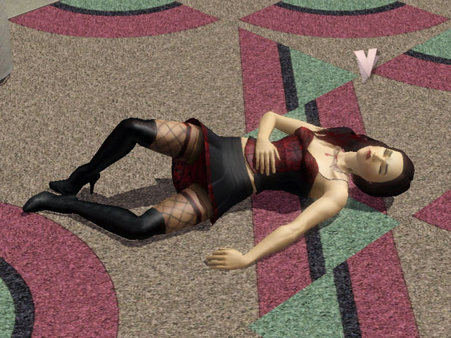 Sims 3: Сильно перегревшиеся вампиры обычно падают в обморок.