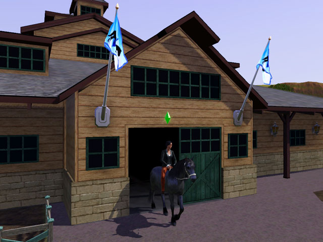 Sims 3: Со временем конные состязания начнут приносить стабильный доход.