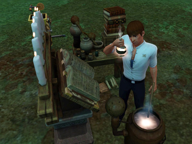 Sims 3: Алхимическая лаборатория – самый важный предмет для алхимика.