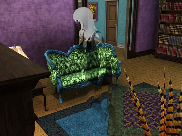 Sims 3: Все призраки прозрачны, но призрак погибшего фокусника – лидер маскировки.