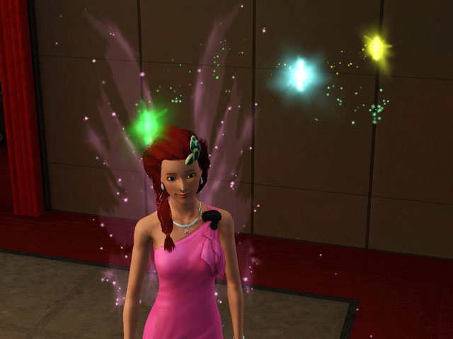 Sims 3: Феи умеют летать и уменьшаться в размерах.