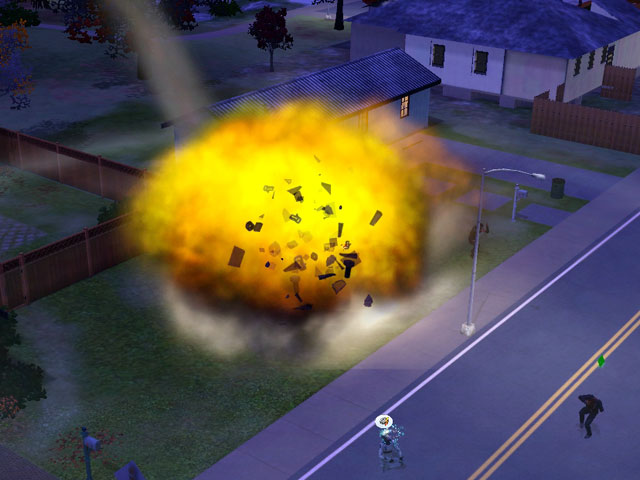 Sims 3: Инопланетянин может привлечь падающий метеорит силой мысли.