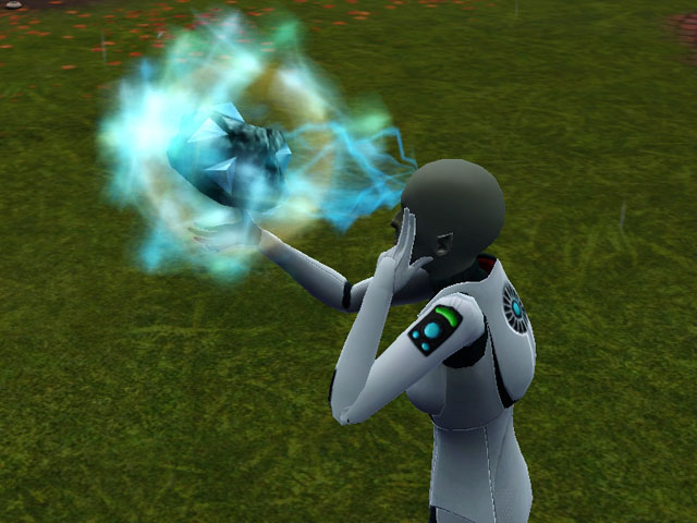 Sims 3: Процесс увеличения стоимости драгоценного камня.