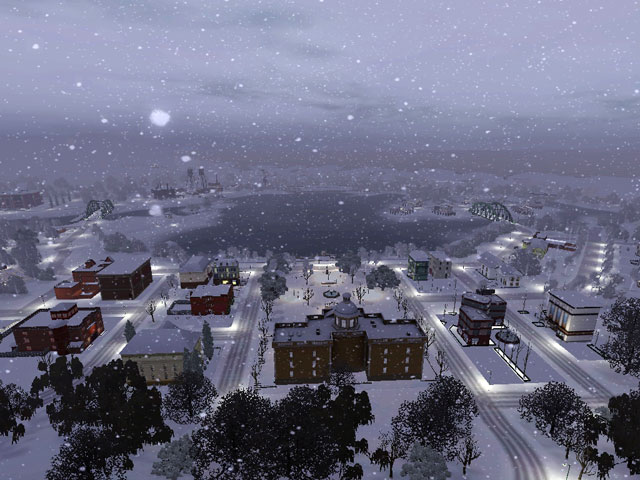 Sims 3: Зима в Твинбруке.