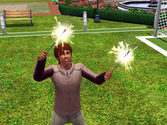 Sims 3: В каждом персонаже живет скрытый пироман.