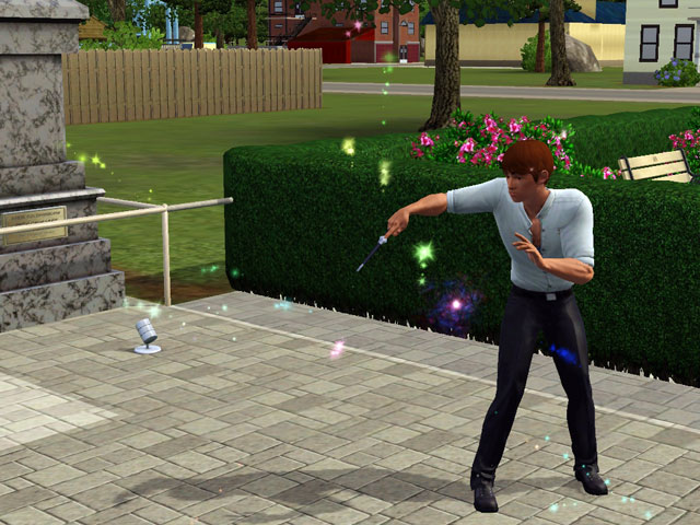 Sims 3: Ведьмам нужно много практиковаться в магии, чтобы достичь вершин мастерства.