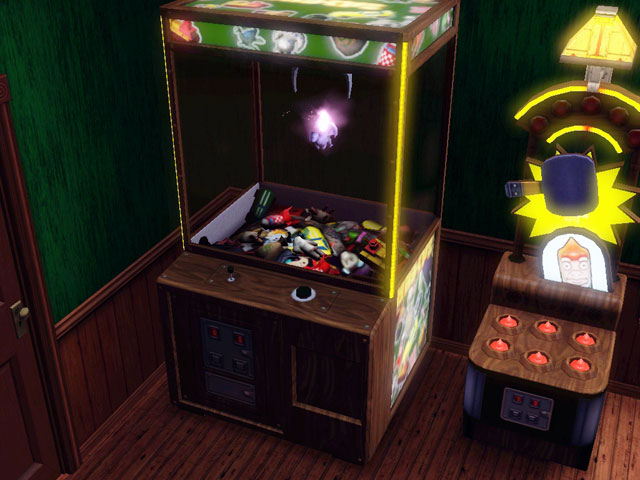 Sims 3: Фея, ворующая призы из автомата «Коооготь».