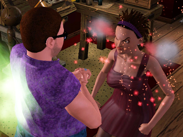 Sims 3: Жертва розыгрыша «Горячая голова».