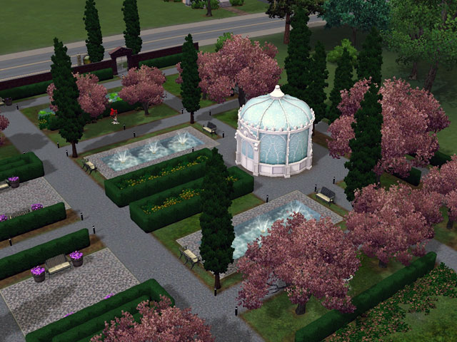 Sims 3: Дендрарий – любимое место отдыха любой феи.