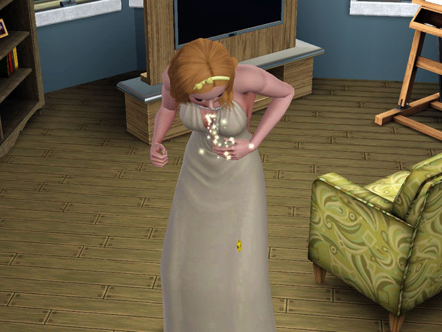 Sims 3: Жертва розыгрыша «Золото и жаба».