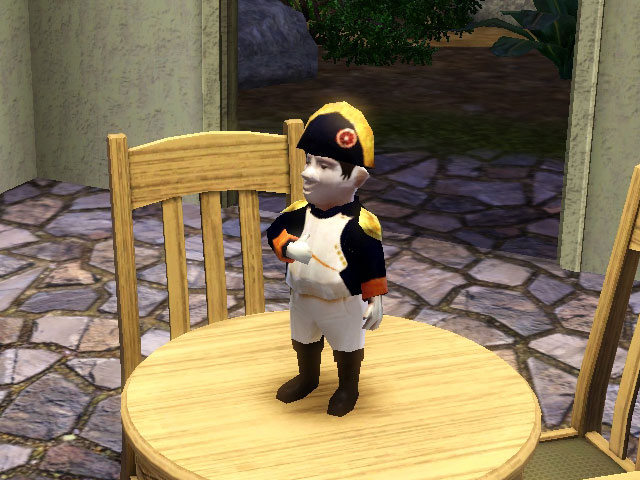 Sims 3: Волшебный гном Малыш Леон.